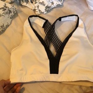 Victoria a Secret White Sports Bra!